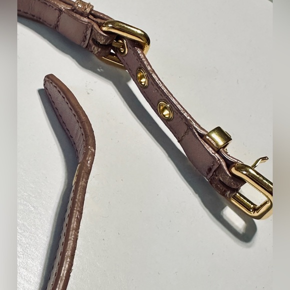 Authentic miu miu heart bracelet leather - Picture 11 of 14